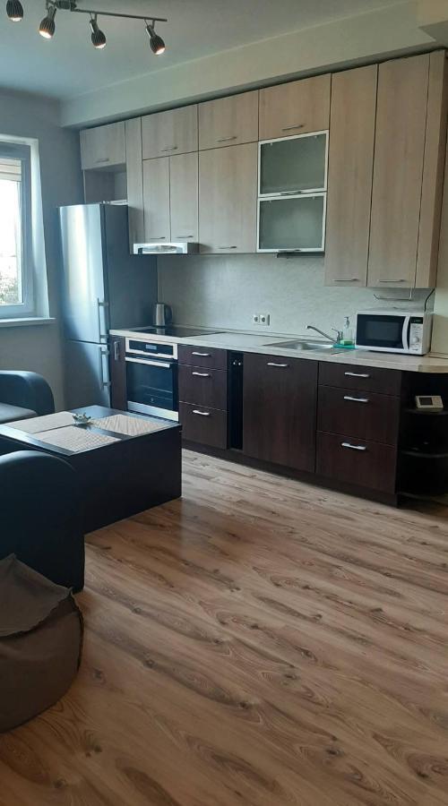 Jaukus Apartamentai Appartement Šiauliai Buitenkant foto
